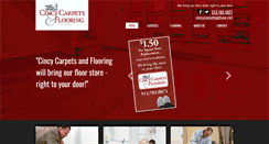 Desktop Screenshot of cincycarpetsandflooring.com
